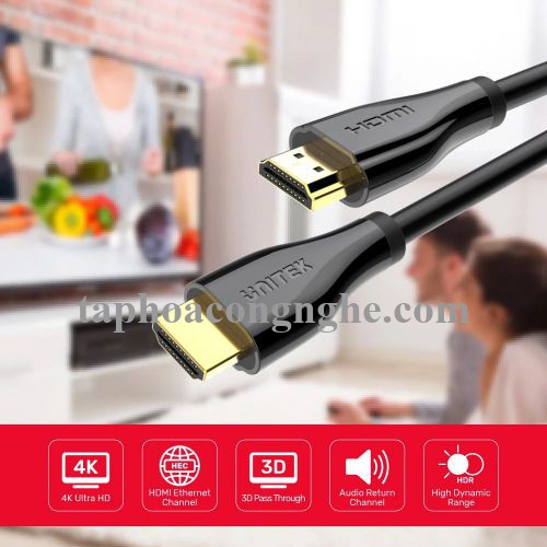 Unitek 29132 C1049GB 2.0 4K 3M Màu Đen Cáp Hdmi Cao Cấp 30029132